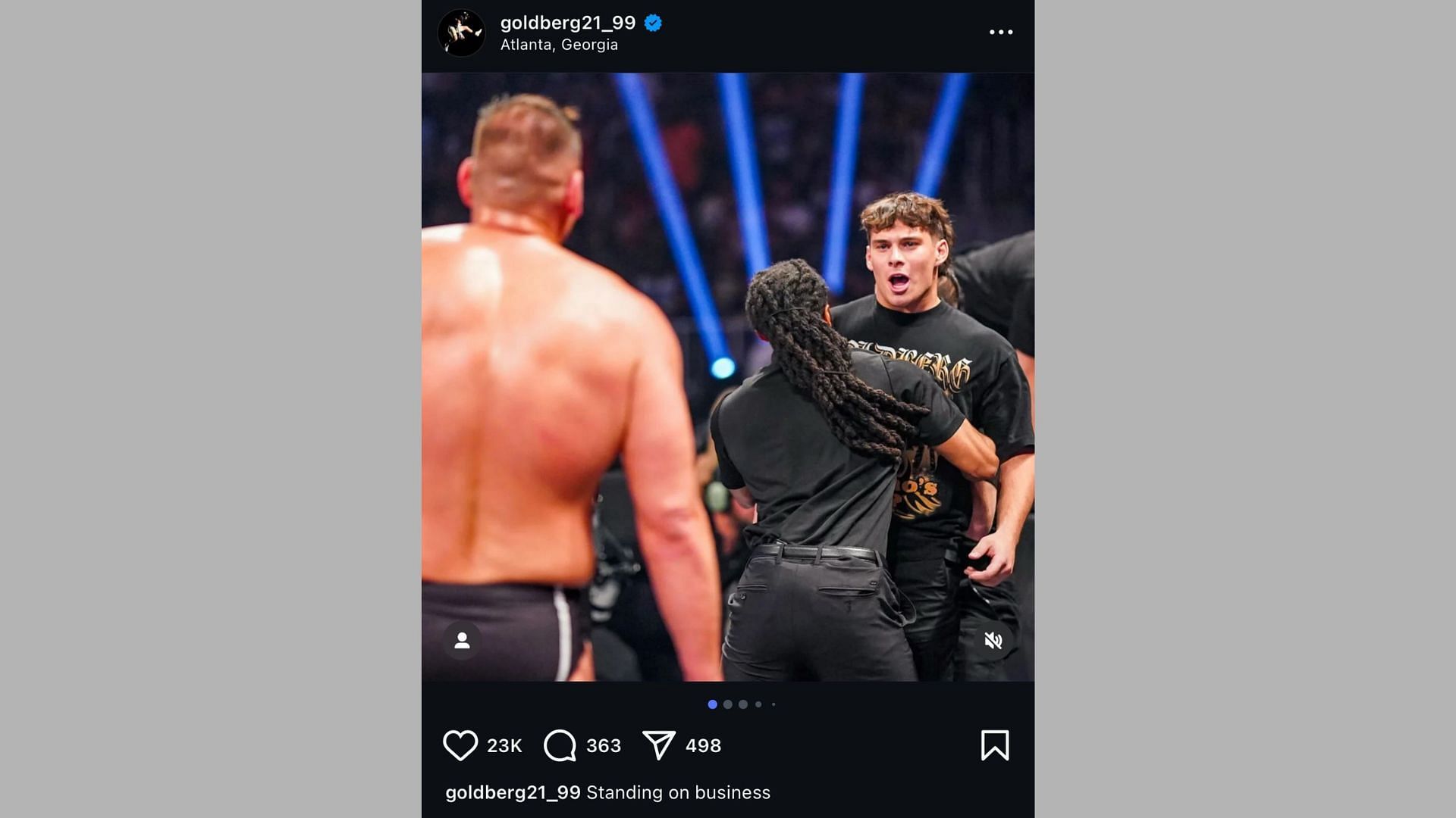 Image via Gage's official Instagram handle